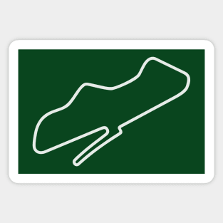 Donington Park [outline] Sticker